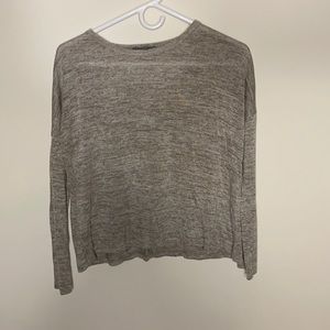 Gray/ Tan sweater